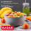 KADAX Kunststoff-Küchenschüssel für Salate 5 L, grau 3