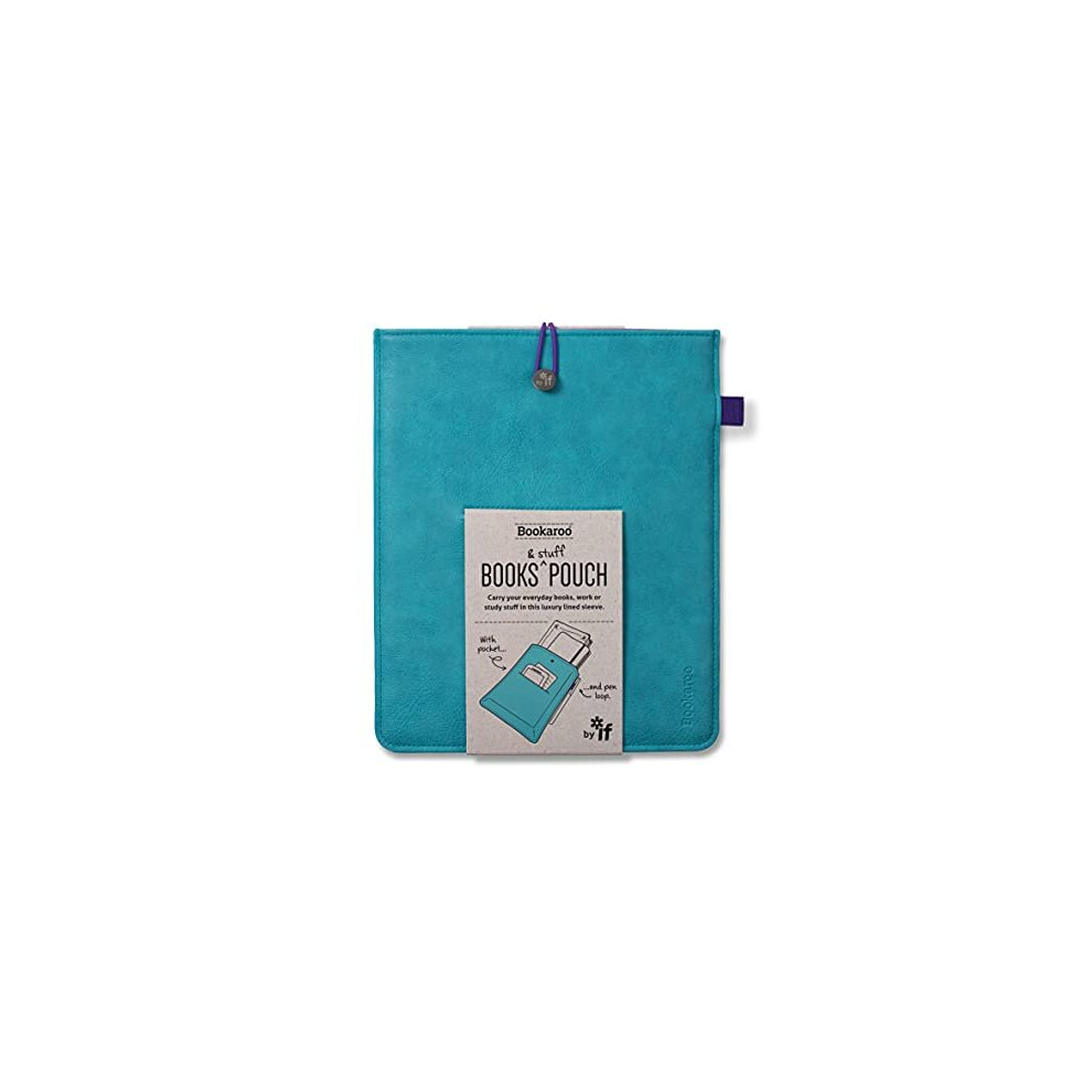 Bookaroo Books Stuff Pouch Turquoise One Size