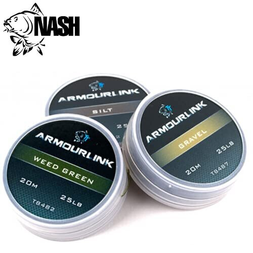 Nash Armourlink Silt 20m 20lb 1