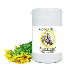 Arnica Gel 100 Natural for Horses Pets 1000 g Muscle Joint Bump Bruises Sprains Traumatic Injuries