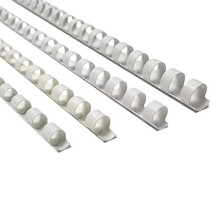 Binding Combs Mixed Size 2090 Sheet Capacity 21 Ring 6mm 8mm 10mm 12mm MultiSize A4 Plastic Binder Rings White Pack of 100