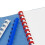 Plastic Comb Binding Spines 21Ring 55 Sheet Binding Capacity 10mm A4 Colorful Binding Combs Box of 100 6