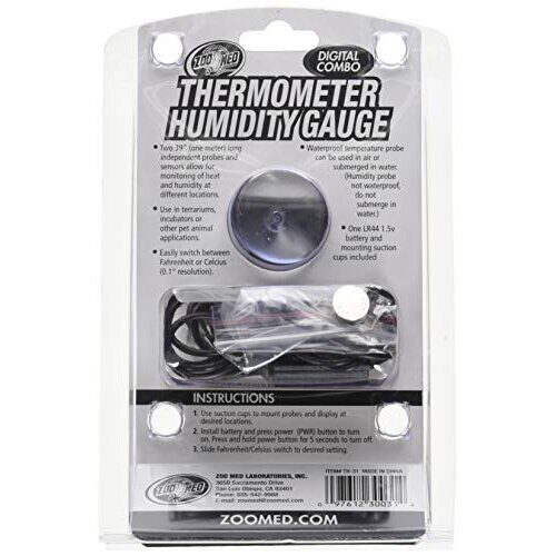 Labs Digital Thermometer Humidity Gauge Single TH31 1