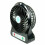 Portable Rechargeable LED Fan air Cooler Black 1