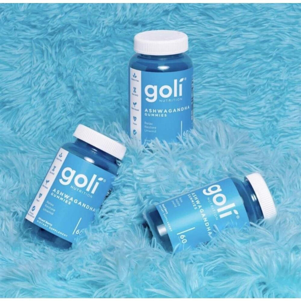 Goli Ashwagandha Gummies  Relax and Restore 60's