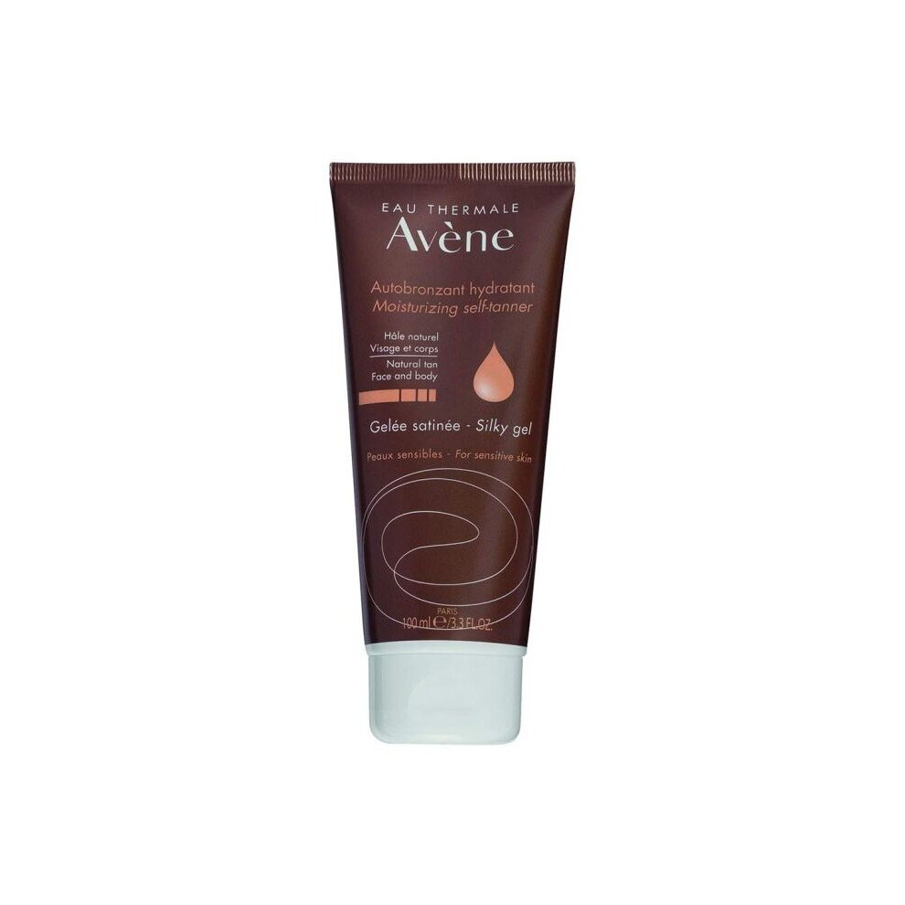 Avene Moisturizing Self-Tanning Gel  Provides a natural and even tan while moisturizing (100 mL):