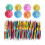 144Pcs Cocktail Umbrella for Drink&Food, Decorative Toothpicks for Party,Hotel, Restaurant, Bar,Hawaiian Party 1