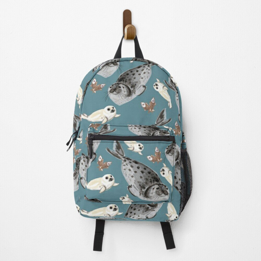 Famgem Backpack Common Seal School Bag Travel 15"