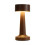 (Silvery) Desk Lamp Led Cordless Touch Sensor Table Lamp Rechargeable Dimmable 5