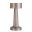 (White) Desk Lamp Led Cordless Touch Sensor Table Lamp Rechargeable Dimmable 10