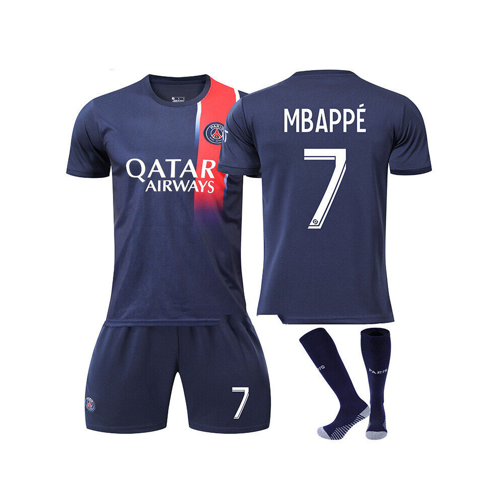 (S) 23 24 Paris Saint Germain #7 MBAPPE (adult) 