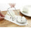 (White) Egg Slicers Stainless Steel Egg Cutter 9