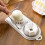 (White) Egg Slicers Stainless Steel Egg Cutter 2