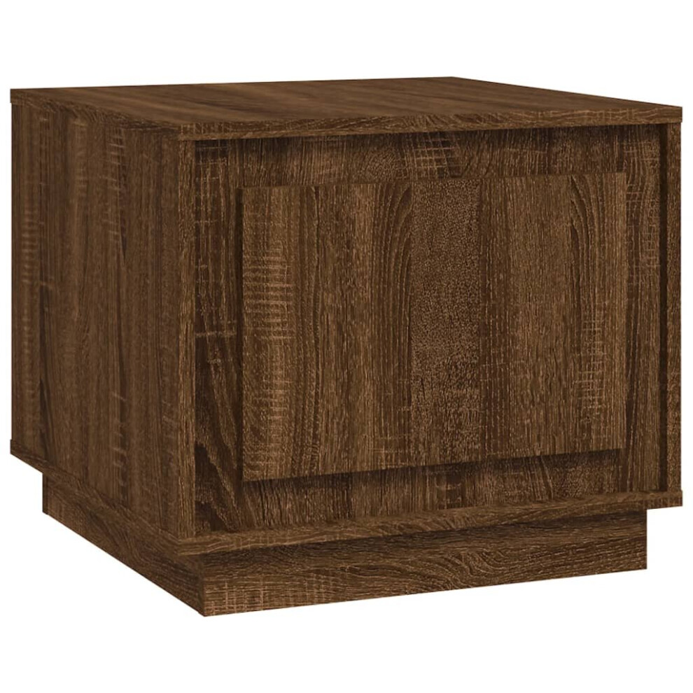 Vidaxl Coffee Table - Brown Oak - 51x50x44 cm - Engineered Wood - Image 2
