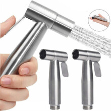 2 X Handheld Douche Bathroom Spray Hygienic Toilet Shattaf Shower Head