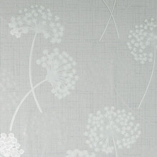 Fine Decor Grace Allium Grey Silver Wallpaper FD43284