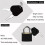 (Black) 2 X  Small Metal Padlock With Keys 7