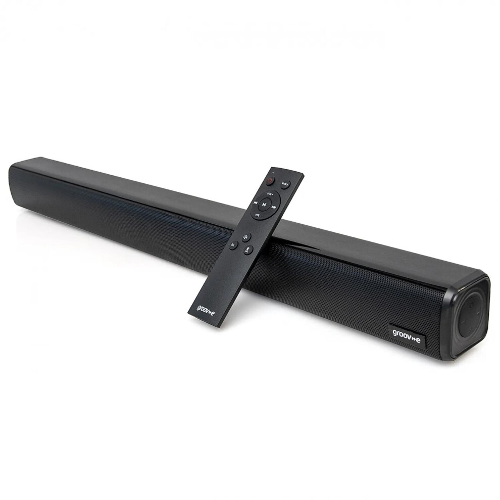 Groov-E Gvsb02bk 50W Compact Bluetooth Soundbar 5060108297370