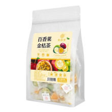 Passion fruit kumquat tea fruit tea 250g/25 bags of dried kumquat dried passion fruit rock sugar dried fruit tea