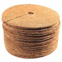 Coconut Mulch Cover Mulch Disc Plant Cover Coir Mat For Gardening Mulch Disks Frost Protect Cold Protect Winter Mulching Coco