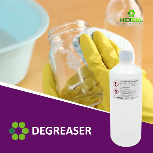 Hexeal Hexeal 99.9% Isopropyl Alcohol 10L - 10 x 1L IPA for Sanitising & Cleaning 2