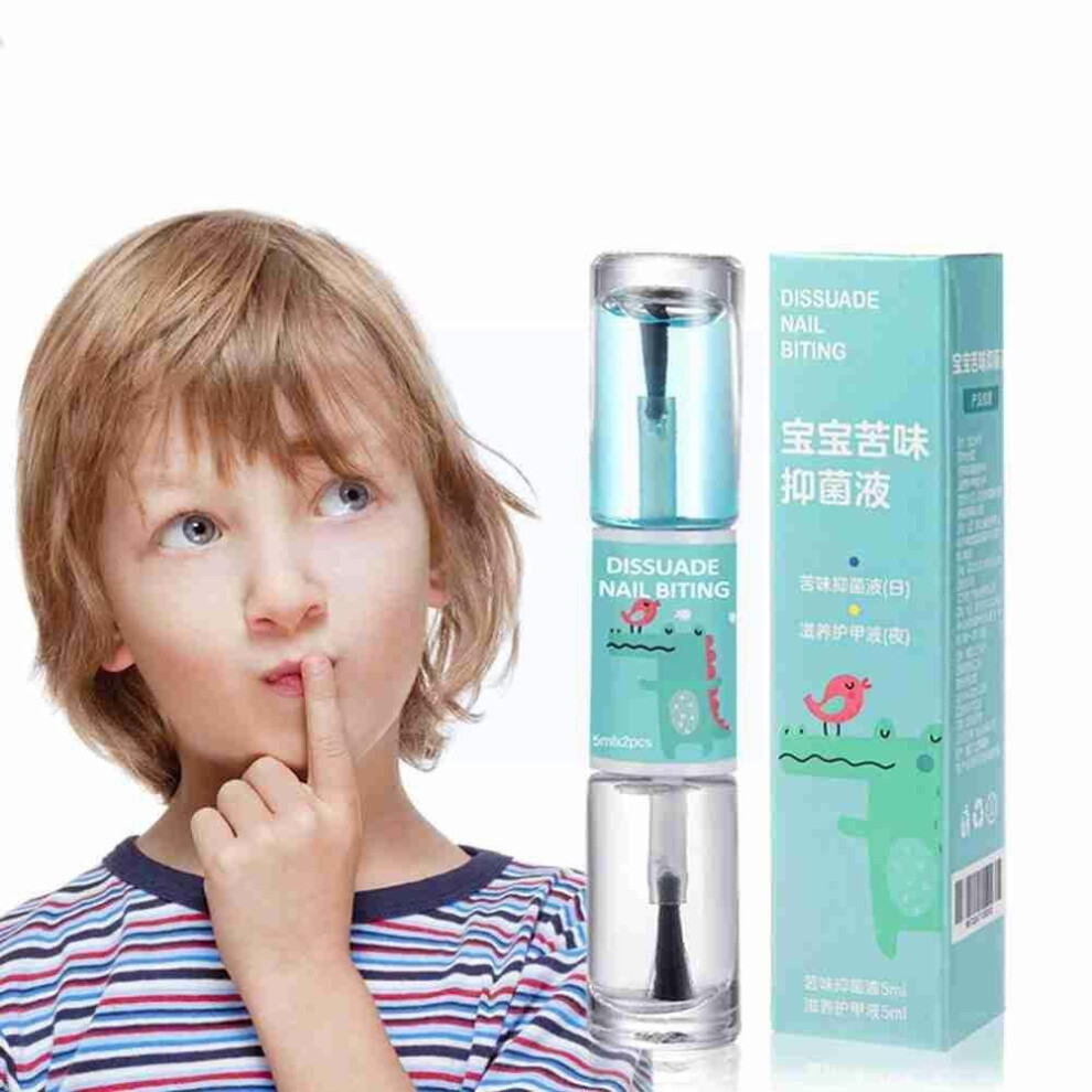 1Pc Bitter Nail Water Children's Anti-Biting Nails Nail Non-Toxic Eating Biting Cuticle Unisex Prevent Fingernail No Polish J2f5 Wejoy