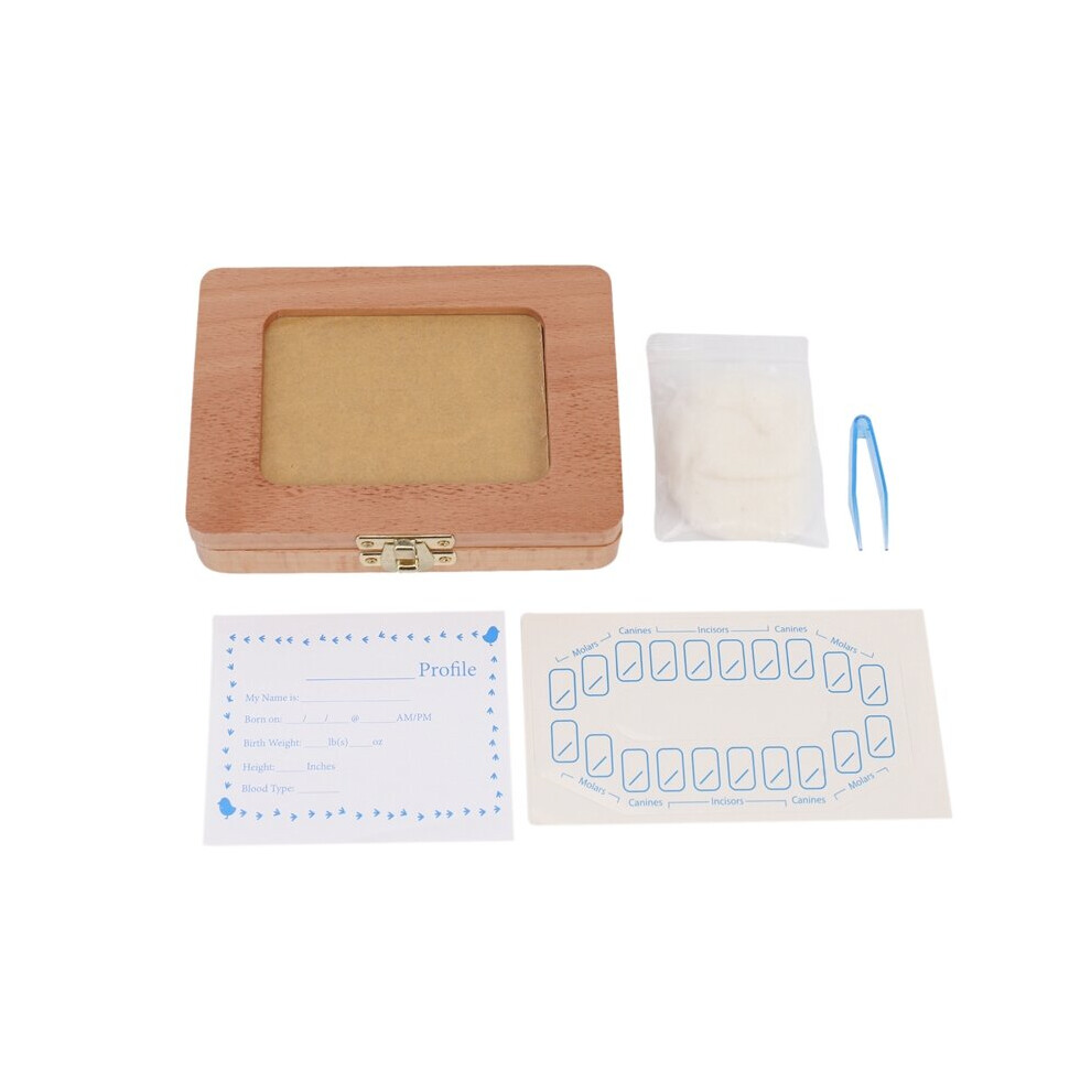 Tooth Keepsake Box, Baby Teeth Box Milk Teeth Save Organizer Kit, Tooth Collection With Photo Frame Memory Storage Souvenir Wejoy