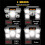 USB Rechargeable Head Torches Outdoor Camping Headlight 2
