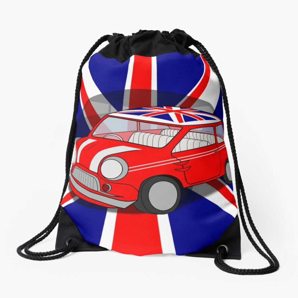 Drawstring Bag mini cooper  Sport Gym Shoe Backpack