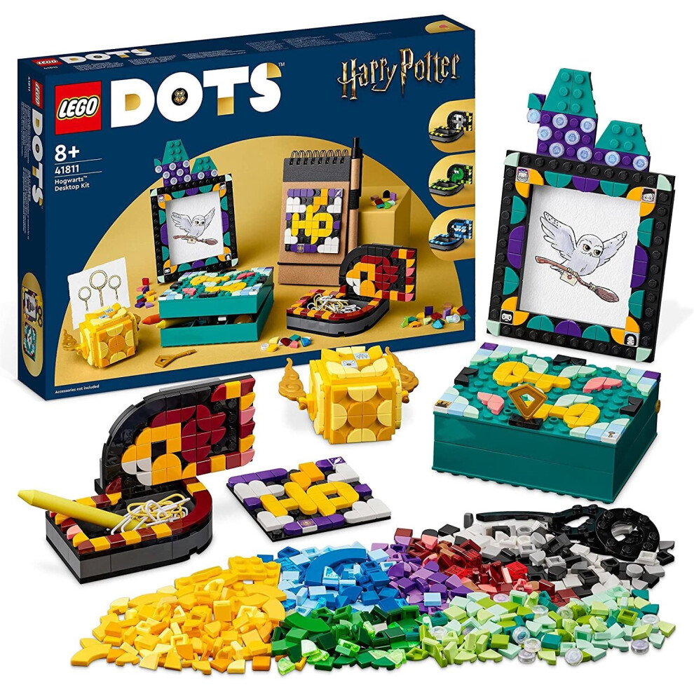 LEGO DOTS Harry Potter Hogwarts Desktop Kit 41811