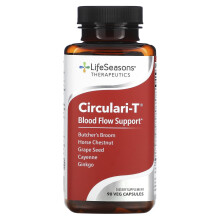 LifeSeasons, Circulari-T, Supporto al flusso sanguigno, 90 Capsule veg
