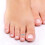 Philip Jones Jewellery Set of Three Silver Plated Adjustable Toe Rings Created with Zircondia Crystals 6