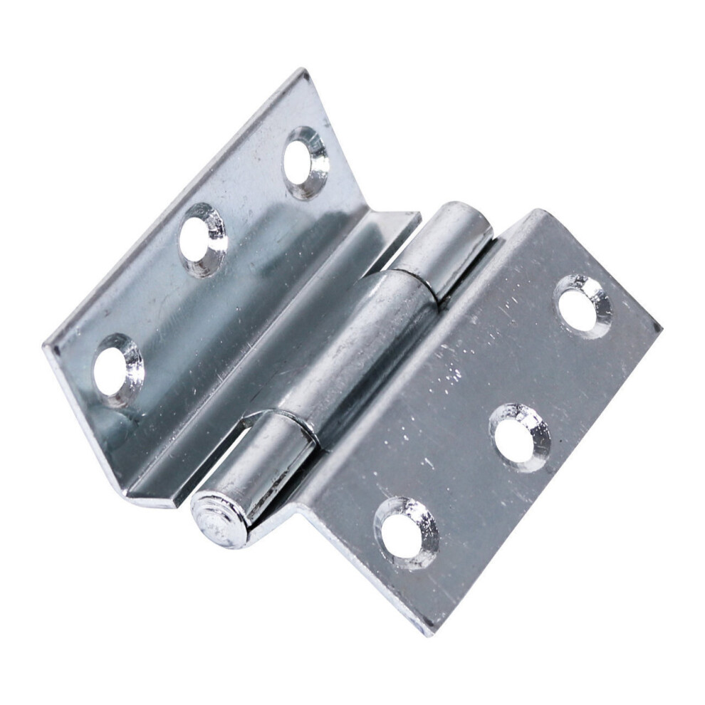 Timco Steel 1951 Pattern Stormproof Hinge - 63 X 58 X 1.8Mm (Bright Zinc) (2 Pack)