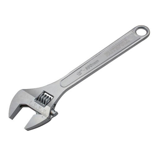 Faithfull Faithfull Chrome Adjustable Wrench - 600mm (24in)
