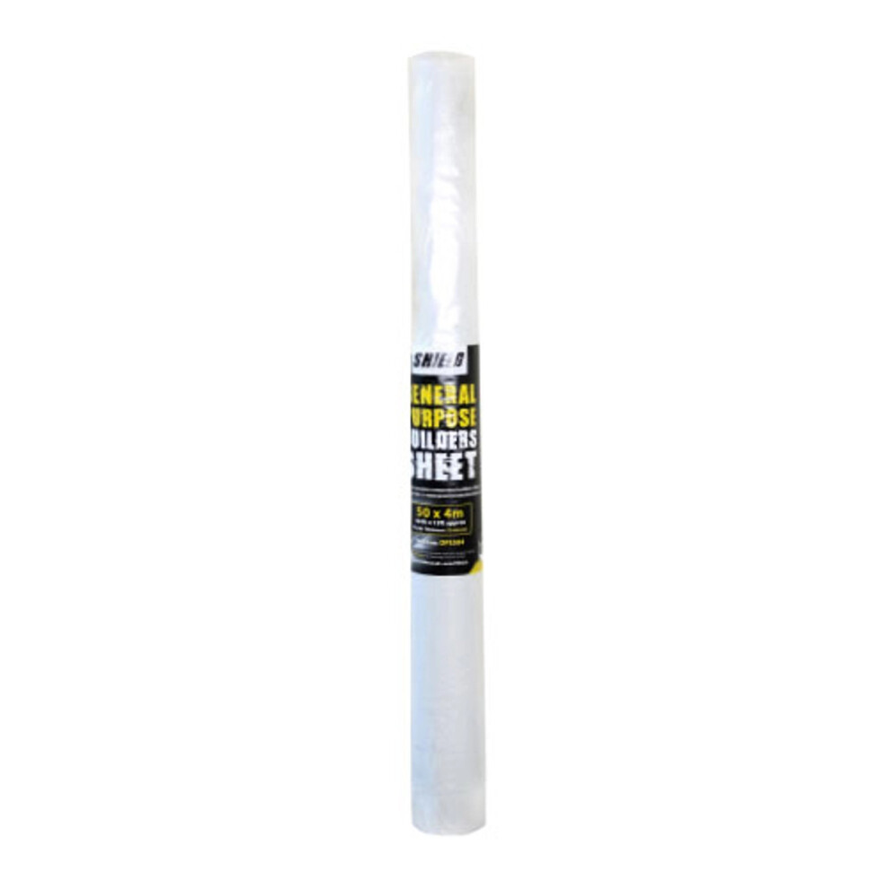 Timco General Purpose Builders Plastic Sheets - 25M X 4M (1 Bag)
