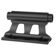 MTB Bike Fork Mount Quick Release Fork Mount Truck Bicycle Carrier Fixed Clip Luggage Rack with Thru Axle Black