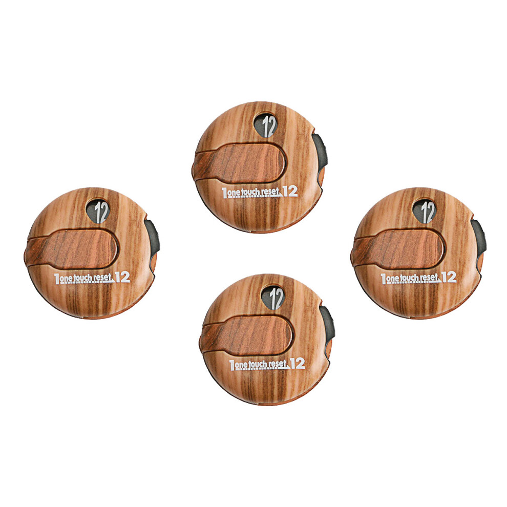 4PCS Golf Score Counter Golf Stroke Counter Accurate Golf Score Keeping Device for Golfer Gift Golf Stroke 