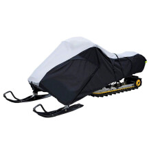 Universal Trailerable Snowmobile Cover Waterproof Snow Cover for Polaris, Yamaha, Arctic Cat 130 X 51 X 48 inch
