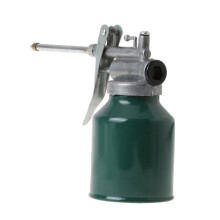 Green 250ml Vehicles Lubricants High Pressure Pump Oiler Oil Can Gun Tool Oil Pot Engine Oil Bottle
