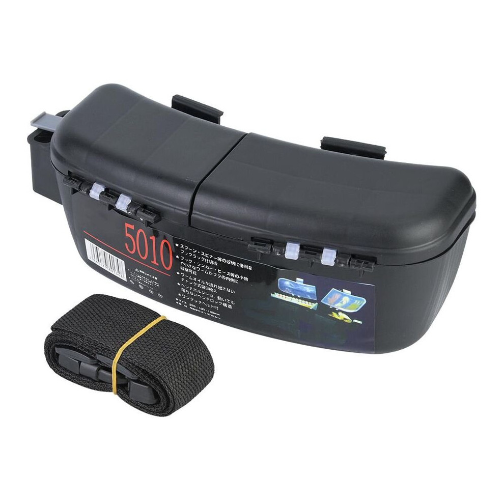 Fishing Tackle Box Storage Case Fishing Lures Baits Spoons Hooks Storage Bag Box Waist Belt Container Fishing Tool Waist Bag