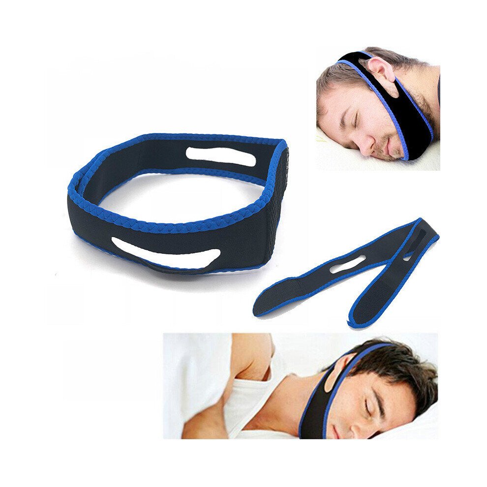 Wejoy Neoprene Anti Snore Stop Snoring Chin Strap Belt Better Breath Anti Snore Device Sleep Support Apnea Belt Sleeping Care Tools