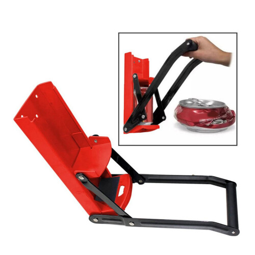 Home Dispensing 500ML Can Crusher Bottle Opener 16oz Eco-Friendly Recycling Tool for 16oz Cans or Tins 2