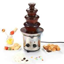 110v New Type Commercial Mini Chocolate Fountain Machine/Home Use 4 Tier Chocolate Spraying Machine Price