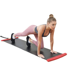 Slide Board Home Gym Equipment for Workout and Balance Cardio Exercise Leg Muscle Trainer for Ice Hockey Roller Skating Training
