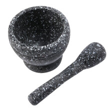 Large Mortar Kitchen Herbs Spices Food Shreding Grinding Resin Mortar Pestle Tool For DIY Sauce Making Mills