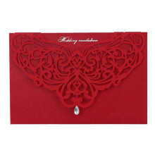 10PCS/SET Wedding Party Invitation Cards Luxurious Hollow Out Wedding Supplies