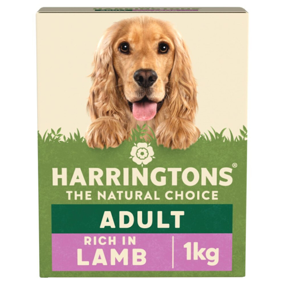 Harringtons Rich in Lamb & Rice Adult Dog Complete 1kg (Pack of 5)