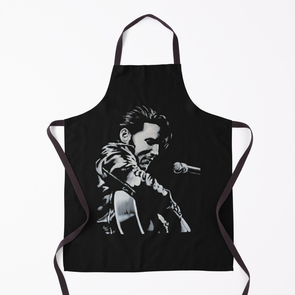 Elvis Presley - The King Is Back - King of Rock and Roll gift birthday Grill Aprons for Kitchen BBQ Chef