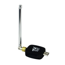 Mini Digital DVB-T Micro USB Mobile HD TV Tuner Stick Receiver TV dongle for Mobile phone Wholesale