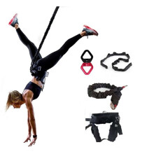 Bungee Dance Workout Fitness Training Cord Pilates Elastic Suspension Sling Trainer Gravity Yoga Pull Rope Exercise Equipment